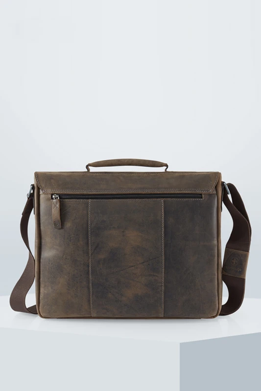 Strellson Aktentasche Hunter, Dunkelbraun 5 Strellson Aktentasche Hunter, Dunkelbraun – Bild 3