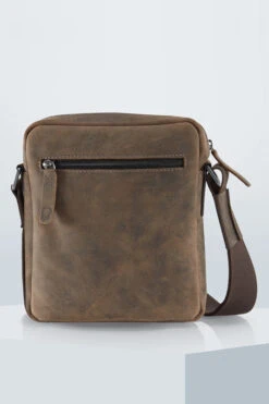 Strellson Schultertasche Hunter, Dunkelbraun -Strellson 9323227119646