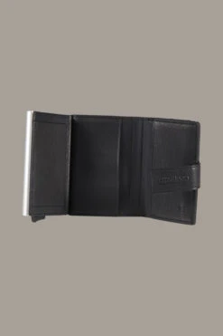 Strellson E-Cage-Kartenetui C-Three Carter, Schwarz -Strellson 9516095537182