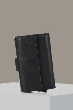 Strellson E-Cage-Kartenetui C-Three Carter, Schwarz -Strellson 9516095668254