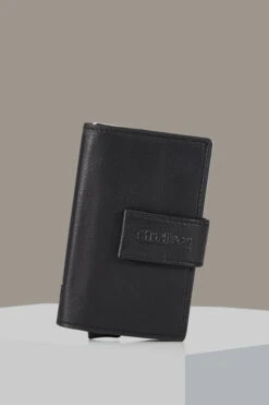 Strellson E-Cage-Kartenetui C-Three Carter, Schwarz