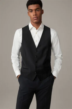 Strellson Weste Ves, Schwarz