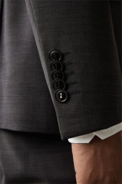 Strellson Flex Cross Sakko Allen, Anthrazit Meliert -Strellson 9547212357662