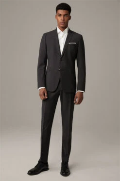 Strellson Flex Cross Sakko Allen, Anthrazit Meliert -Strellson 9547214422046