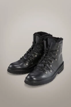 Strellson Schnürboots Coleman Nimonico, Schwarz