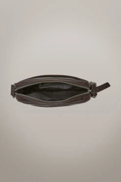 Strellson Kleine Schultertasche Coleman, Dunkelbraun -Strellson 9631313068062