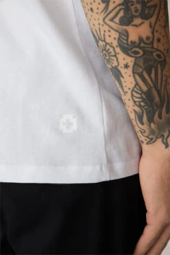 Strellson Baumwoll-T-Shirt Clark, Weiß -Strellson 9694481252382