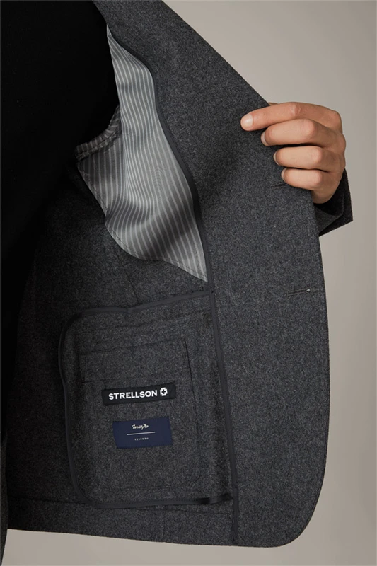 Strellson Anzug Acon-Luc, Dunkelgrau Meliert 6 Strellson Anzug Acon-Luc, Dunkelgrau Meliert – Bild 4