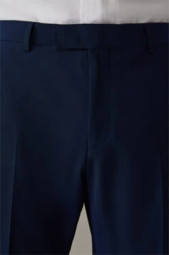 Strellson Flex Cross Anzug Rick-Jans, Blau Strukturiert -Strellson 9746054938654