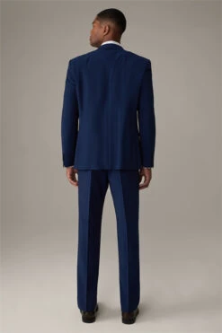 Strellson Flex Cross Anzug Rick-Jans, Blau Strukturiert -Strellson 9746056118302 1