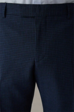 Strellson Flex Cross Anzug Allen-Mercer, Navy Kariert -Strellson 9746057166878 1