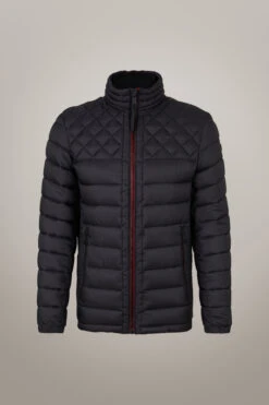 Strellson Steppjacke S.C. Clason, Schwarz -Strellson 9746931744798