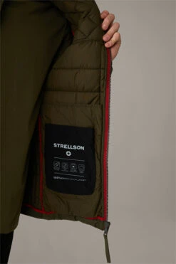 Strellson Steppjacke S.C. Clason, Oliv -Strellson 9746948292638