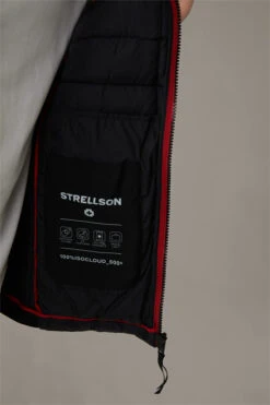 Strellson Steppjacke S.C. Clason, Schwarz -Strellson 9746950324254