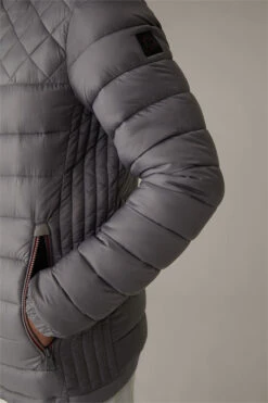 Strellson Steppjacke S.C. Clason, Grau -Strellson 9746950586398