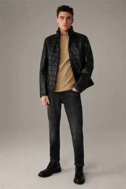 Strellson Baumwoll-T-Shirt Clark, Hellbeige -Strellson 9746951897118 1