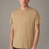 Strellson Baumwoll-T-Shirt Clark, Hellbeige -Strellson 9746954682398 1