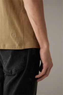Strellson Baumwoll-T-Shirt Clark, Hellbeige -Strellson 9746957107230 1