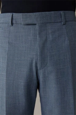 Strellson Flex Cross Anzughose Kynd, Pastellblau Gemustert -Strellson 9753007161374