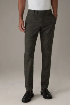 Strellson Chino Code, Grau Kariert