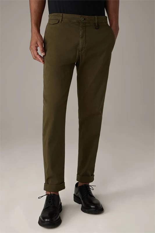Strellson Flex Cross Hose Luc, Oliv 3 Strellson Flex Cross Hose Luc, Oliv