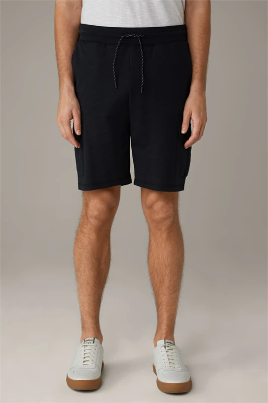 Strellson Sweat-Shorts Kian, Dunkelblau 3 Strellson Sweat-Shorts Kian, Dunkelblau