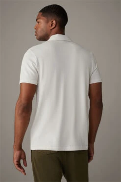Strellson Poloshirt Prospect, Offwhite -Strellson 9763899211806