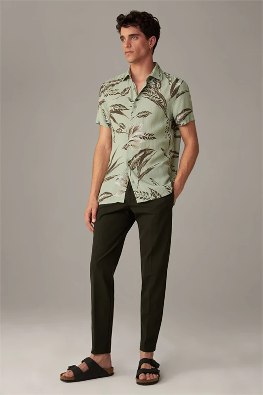 Strellson Flex Cross Anzughose Kynd, Dunkelgrün 4 Strellson Flex Cross Anzughose Kynd, Dunkelgrün – Bild 2