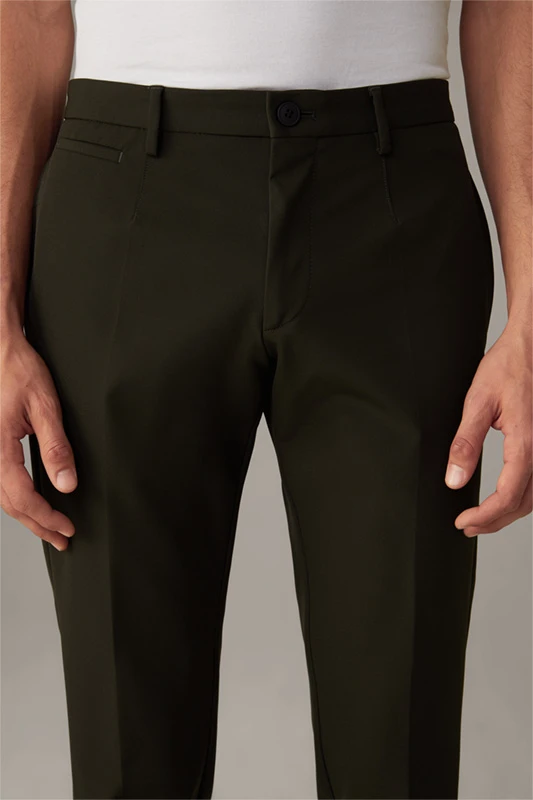 Strellson Flex Cross Anzughose Kynd, Dunkelgrün 6 Strellson Flex Cross Anzughose Kynd, Dunkelgrün – Bild 4