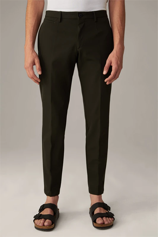 Strellson Flex Cross Anzughose Kynd, Dunkelgrün 3 Strellson Flex Cross Anzughose Kynd, Dunkelgrün