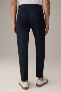 Strellson Leinen-Mix-Hose Till, Dunkelblau -Strellson 9778821398558