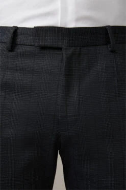 Strellson Flex Cross Baukasten-Hose Kynd, Anthrazit Kariert -Strellson 9793768521758