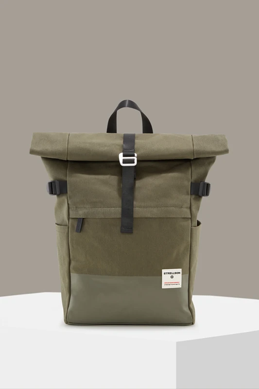 Strellson Rucksack Tottenham Eddie, #wearindependent, Khaki 3 Strellson Rucksack Tottenham Eddie, #wearindependent, Khaki