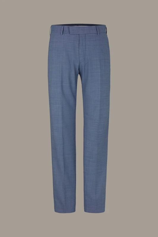 Strellson Flex Cross Baukasten-Anzughose Max, Blau Meliert 8 Strellson Flex Cross Baukasten-Anzughose Max, Blau Meliert – Bild 6