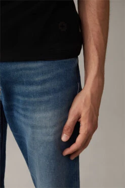 Strellson Cotton Stretch T-Shirt 2er Pack, Schwarz -Strellson 9805218152478