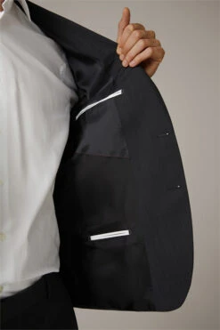 Strellson Anzug Rick-Jans, Dunkelgrau Gemustert -Strellson 9805429637150