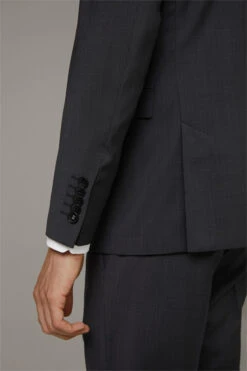 Strellson Anzug Rick-Jans, Dunkelgrau Gemustert -Strellson 9805433536542