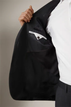 Strellson Anzug Rick-Jans, Dunkelgrau Gemustert -Strellson 9805434716190