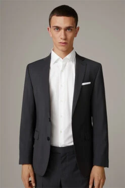 Strellson Anzug Rick-Jans, Dunkelgrau Gemustert -Strellson 9805438320670